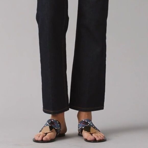 NWT TORY BURCH AUTHENTIC LEATHER PATOS DISC SANDALS 9 - Picture 6 of 12